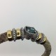 Pulsera Piedra Verde Top Silver