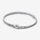Pulsera Pandora Moments Cadena y Cierre con Tachuelas