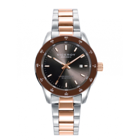 Reloj Viceroy Sra. Bicolor Marrón
