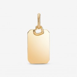 Colgante Pandora Etiqueta Rectangular Grabable