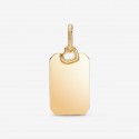 Colgante Pandora Etiqueta Rectangular Grabable