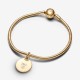Charm Pandora Colgante Grabable Etiqueta Redonda