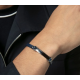 Pulsera de Acero VICEROY Piel Azul