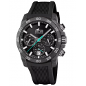Reloj Lotus Crono Hombre Correa Caucho