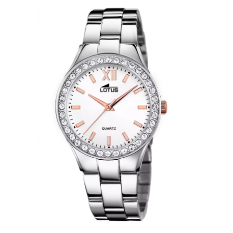 Reloj Lotus Sra BLISS esfera plateada
