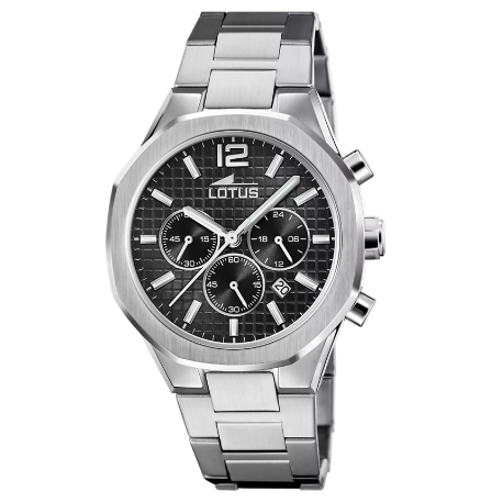 Reloj Lotus Crono Hombre EXCELLENT Negro