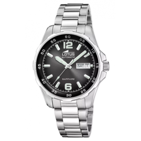 Reloj Lotus Automático KOSM Negro