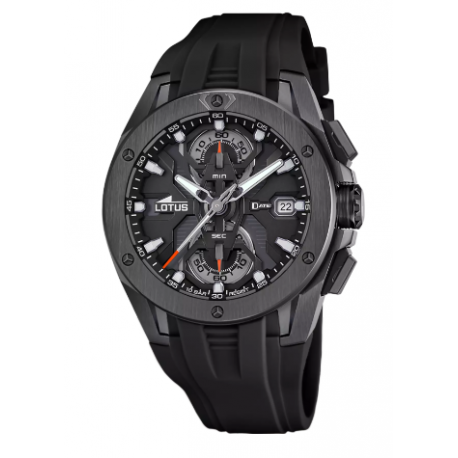 Reloj Lotus Crono Hombre VORTEX Negro