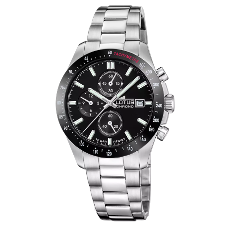 Reloj Lotus Hombre CHRONO Negro