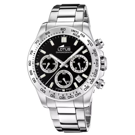 Reloj Lotus Crono Hombre FREEDOM Negro