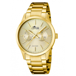 Reloj Lotus MINIMALIST Chapado Beige
