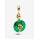 Charm Pandora Colgante Serpiente Verde de Cristal de Murano