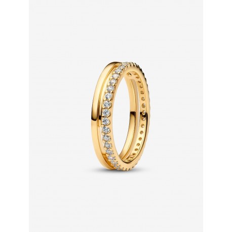Anillo Pandora Doble Banda