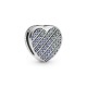 Charm Pandora Reflexions Corazón Azul en Pavé