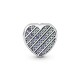 Charm Pandora Reflexions Corazón Azul en Pavé