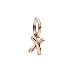 Charm Pandora Letra Minúscula X