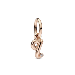 Charm Pandora Letra Minúscula Q