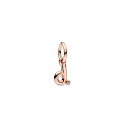 Charm Pandora Letra Minúscula D