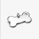Charm Placa para Collar de Mascota Hueso
