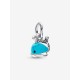 Charm Colgante Pandora Ballena Color Turquesa