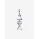 Charm Colgante Pandora Espina Pez Color Turquesa