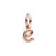 Charm Pandora Letra Minúscula E
