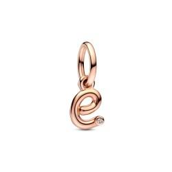 Charm Pandora Letra Minúscula E