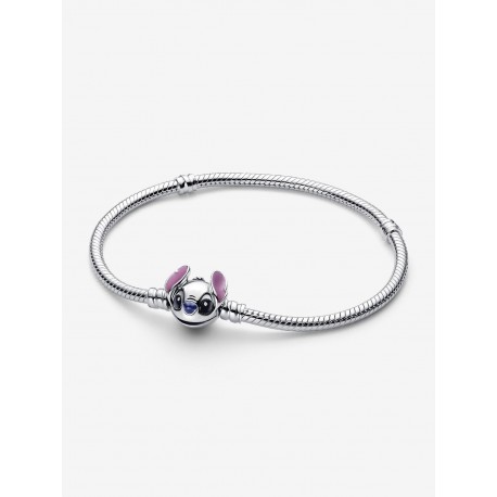 Pulsera Pandora Cadena de serpiente Stitch de Disney