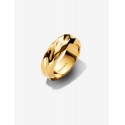 Anillo Pandora Banda Ancha Ondulada