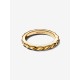 Anillo Pandora Banda Ondulada en Pavé