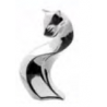 Figura Gato Plata
