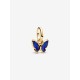 Charm Mini Colgante Mariposa Azul