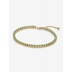 Pulsera Pandora Tenis Verde Brillante