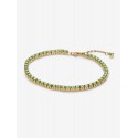 Pulsera Pandora Tenis Verde Brillante