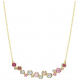 Conjunto Swarovski Constella Rosa