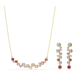 Conjunto Swarovski Constella Rosa