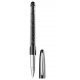 Bolígrafo Swarovsky Rollerball Crystalline Lacado Negro