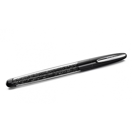 Bolígrafo Swarovsky Rollerball Crystalline Lacado Negro