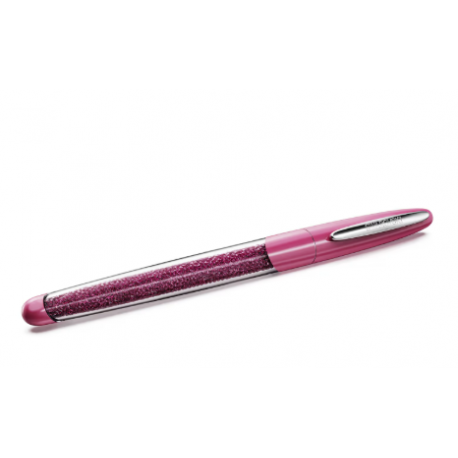Bolígrafo Swarovsky Rollerball Crystalline Lacado Rosa