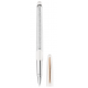 Bolígrafo Swarovsky Rollerball Crystalline Lacado blanco