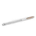 Bolígrafo Swarovsky Rollerball Crystalline Lacado blanco