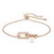 Pulsera Swarovski Constella Tono oro rosa