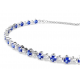 Pulsera Swarovski Tennis Matrix Azul