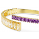 Pulsera Swarovski Matrix Caramelo y Morado