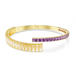 Pulsera Swarovski Matrix Caramelo y Morado