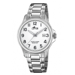 RELOJ LOTUS SR. CLASSIC STEEL BLANCO