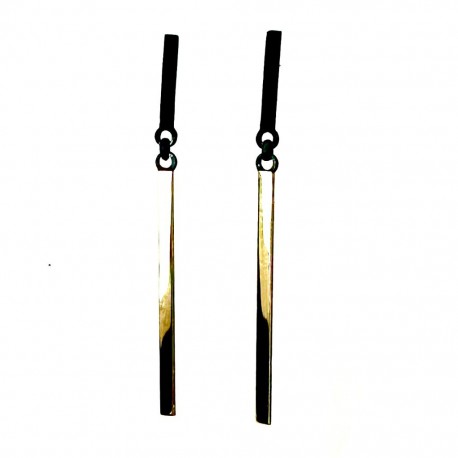 Pendientes Plata y Oro Avet Vicens Jané