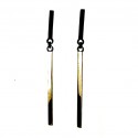 Pendientes Plata y Oro Avet Vicens Jané