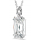 Colgante Swarovski Millenia Blanco
