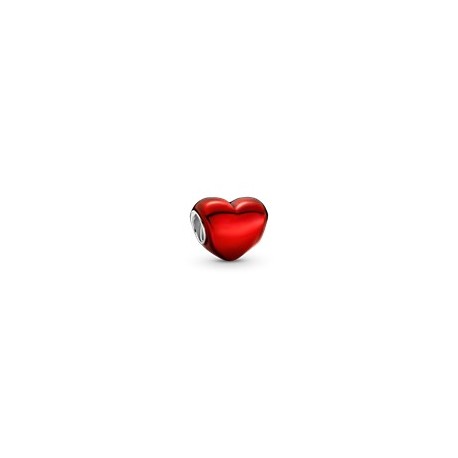 Charm Pandora Corazón RojoMetálico